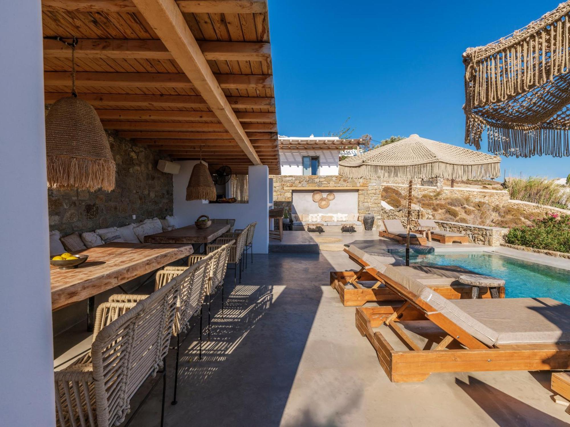 Trinity Mykonos - Villa & Beachfront Boutique Hotel Platys Gialos  Exterior photo