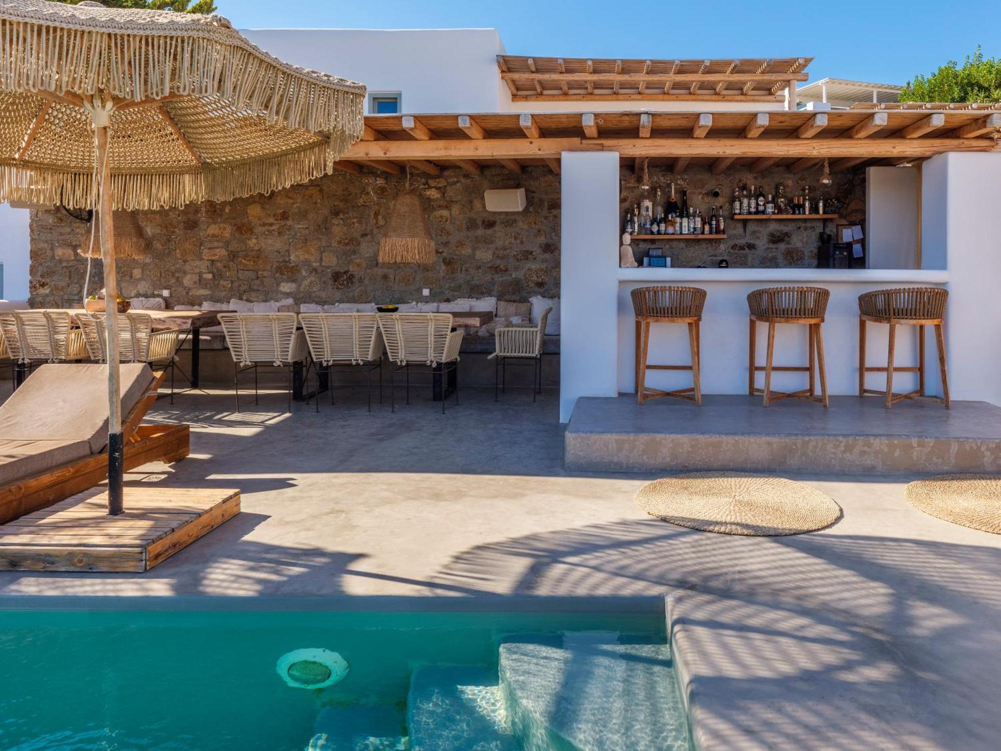 Trinity Mykonos - Villa & Beachfront Boutique Hotel Platys Gialos  Exterior photo